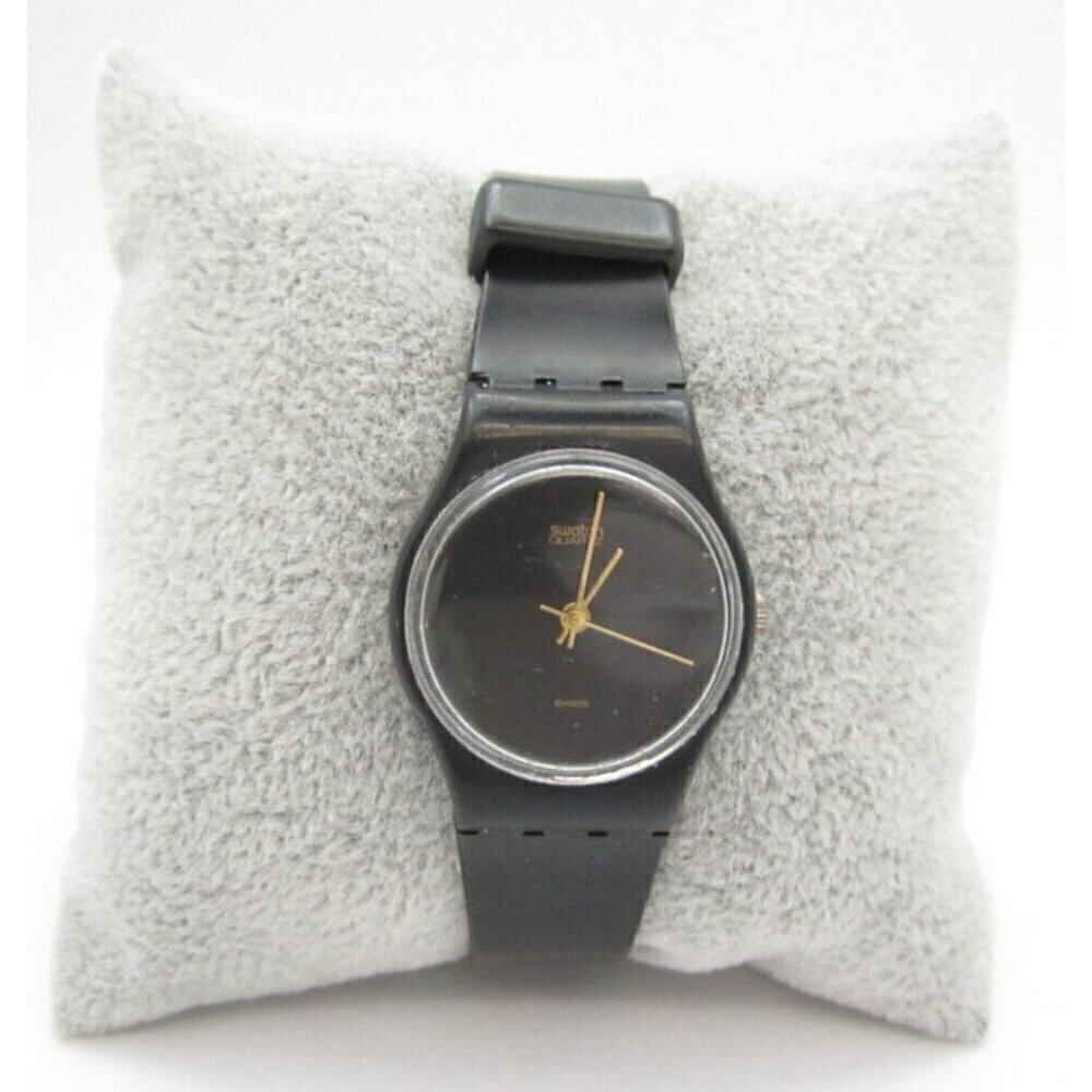 Vtg Women Swatch  Quartz WR Analog 25mm Dial Round Watch (G706) "New Battery"